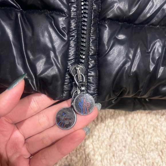 Moncler Black Jacket with Comic Detail - Picture 6 of 10